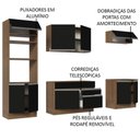 Ver mais imagens de Armário de Cozinha Completa 270cm Rustic/preto