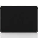 Ver imagem 5 de Cabeceira Cama Box Queen 160cm Estofada Goya P05 Veludo Preto - Lyam Decor