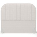 Ver imagem 4 de Cabeceira Cama Box King Estofada Orgânica 195cm Alice W01 Bouclê Cru - Lyam Decor