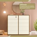 Ver mais imagens de Cômoda para Quarto com 10 Gavetas Melinda