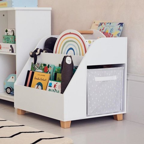 Expositor Livreiro Infantil Iberê 100% Mdf (quarto Criança) Woodcore