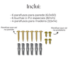 Dois Suportes para Prateleira 20cm Invisível Mão Francesa Aço Reforçaddo Alta Resistência Moderno - 9