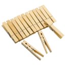 Ver imagem 1 de Prendedor de Roupas em Madeira | 60 Un | Utilimix