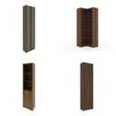 Ver imagem 2 de Kit 4 Armários Multiuso de Escritório com 6 Portas