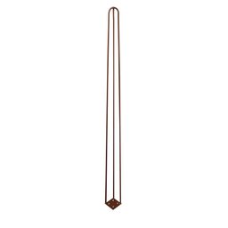Kit 20 Pés de Metal 90 CM Hairpin Legs Aparador e Mesa de Canto Bronze - 6