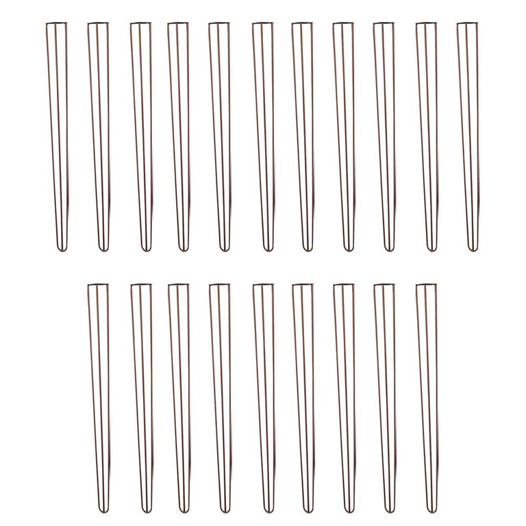 Kit 20 Pés de Metal 90 CM Hairpin Legs Aparador e Mesa de Canto Bronze Kit 20 Pés de Metal 90 CM Hairpin Legs Aparador e Mesa de Canto Bronze