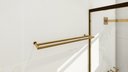 Ver imagem 4 de Toalheiro de Banho Banheiro Duplo 60cm em Aço Inox Dourado Linha Tessália Stainless