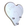 Porta Chaves de Parede Coração Médio - o Amor Mora Aqui - 2