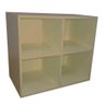 Biblioteca Cubo Aéreo em Mdf Natural [f031] - 3