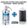 Copo Com Vela P Torneira Com Filtro Forusi + Refil Extra - 2