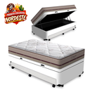 Ver imagem 2 de Box Baú + Aux e Colchão de Mola Ensacada D' Angelis Classic 88 cm