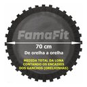 Ver imagem 2 de Lona Tela Jump 30 Molas para Mini Trampolim Profissional