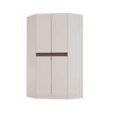 Ver imagem 3 de Guarda Roupa de Canto Planejado Portas em Corino Hera CabeCasa MadeiraOriginals Off White