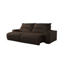 Ver imagem 1 de Sofá Viena Retrátil e Reclinável 2,90m Pillow com 20cm Fibra Siliconada - Movenzo Estofados