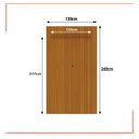Ver imagem 2 de Painel Ripado para Tv até 55 Polegadas Intense 139cm