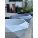 Ver imagem 6 de Cuba Concreto Artesanal de Sobrepor 3d - Mod Diamond- Delica