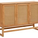 Ver imagem 2 de Aparador Buffet de Madeira com 3 Portas com Palhinha / Coleção Acapulco