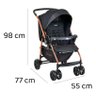 Conjunto Carrinho e Bebê Conforto Travel S Riok Burigotto - 5