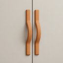 Ver imagem 5 de Guarda-Roupa Casal 8 Portas 6 Gavetas com Espelho MDF 236cm Serenata Marrom Amêndoa Clean/Off White