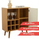 Ver imagem 5 de Balcão Adega Cinamomo 100%mdf