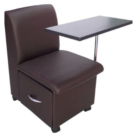 Cadeira Ciranda Manicure com Mesa Regulável Poltrona