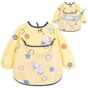 Ver imagem 2 de Babador Manga Longa Blw Proteção Dupla Impermeável Coelhinho