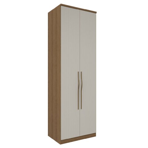 Guarda Roupa Modulado 02 Portas 75cm com Prateleiras 234cm