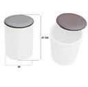 Ver imagem 6 de Kit 2 Puff Baú Banquinho Apoio Para Pés Organizador Porta Objetos BGPLASTICOS BGBP VERDE BANDEIRA 01