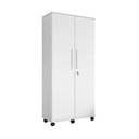 Ver imagem 2 de Guarda Roupa Solteiro 2 Portas Gold - Branco