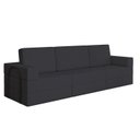 Ver imagem 4 de Sofá Cama À Vácuo 3 Lugares Linha Modular Flip Magic Yescasa