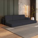 Ver imagem 3 de Sofá Cama À Vácuo 3 Lugares Linha Modular Flip Magic Yescasa