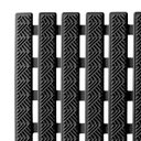 Ver imagem 3 de Tapete Antiderrapante Box Banheiro Deck Linear Kapazi:preto/0,38x0,69m