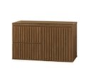 Ver imagem 1 de Gabinete para Banheiro 80 cm Sem Cuba Ripado 80