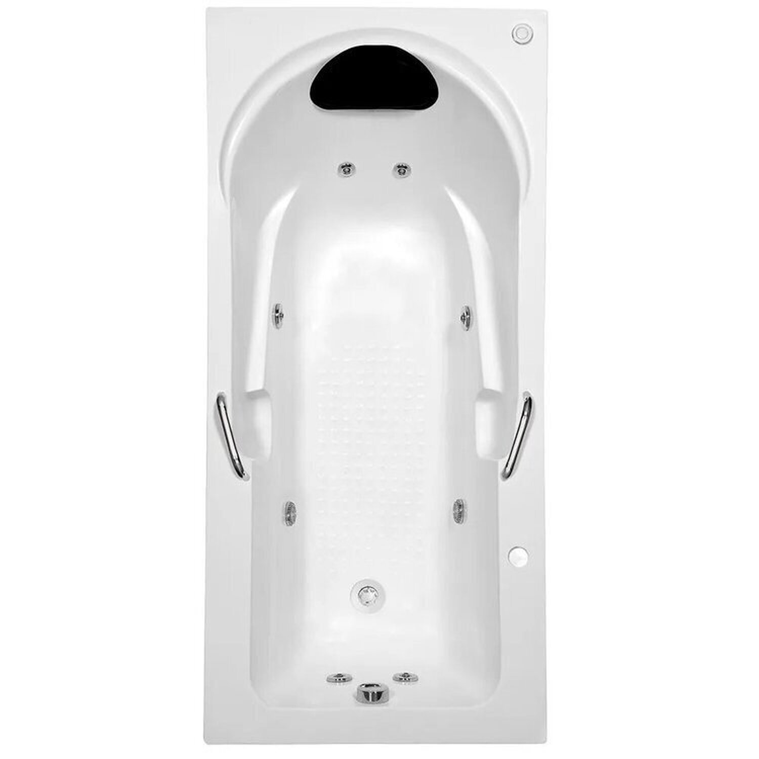 Banheira de Hidromassagem Capri Astra em Gel 170x80x46cm - P6 - 110v - sem Aquecedor e Cromoterapia - 1