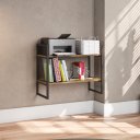 Ver imagem 1 de Nicho Mini Estante com 2 Prateleiras 72cm Estilo Industrial Kappesberg Industrial