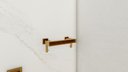 Ver imagem 6 de Kit de Acessórios para Banheiro com 6 Peças em Aço Inox Dourado Linha Larissa