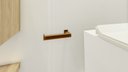 Ver imagem 3 de Kit de Acessórios para Banheiro com 6 Peças em Aço Inox Dourado Linha Larissa
