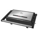 Ver imagem 2 de Grill Panini Inox 220 Volts 1200 Watts Preto - 24500 - Kian
