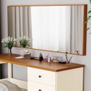 Ver imagem 2 de Espelho Decorativo Retangular 150x61cm Ananda CabeCasa MadeiraOriginals Marrom/Mel