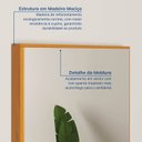 Ver imagem 5 de Espelho Decorativo Retangular 150x61cm Ananda CabeCasa MadeiraOriginals