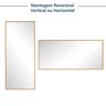 Espelho Decorativo Retangular 150x61cm Ananda CabeCasa MadeiraMadeira - 6