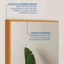 Ver imagem 5 de Espelho Decorativo Retangular 150x61cm Ananda CabeCasa MadeiraOriginals