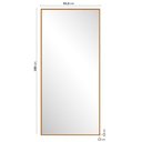 Ver imagem 3 de Espelho Decorativo Retangular 150x61cm Ananda CabeCasa MadeiraOriginals