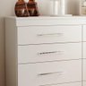 Cômoda Quarto Casal Branca Gênova Batrol - 3