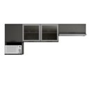 Ver imagem 1 de Cozinha Modulada Etna 4 Peças Aéreo com Vidro