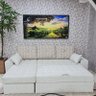 Sofá Cama Provence com Chaise Longue Baú - 4