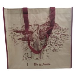 Bolsa Ecologica Reutilizavel Ecobag Kit 10 Unidades Compras Mercado Sacola de Ombro Alça Resistente  - 4
