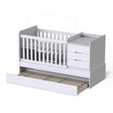 Ver imagem 2 de Berço Multifuncional Cléo Carolina Baby com Colchão Branco