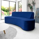 Ver imagem 1 de Sofá 04 Lugares 230cm Mônaco Veludo Azul Royal - Nexta Casa
