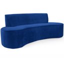 Ver imagem 2 de Sofá 04 Lugares 230cm Mônaco Veludo Azul Royal - Nexta Casa